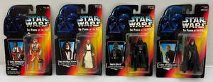 lot 20 image: 1995 STAR WARS Power Of The Force  Action Figures (NIB) Packaging Shows Signs Of Wear