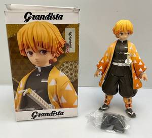 lot 30 image: Demon Slayer Zenitsu Agatsuma Figure Grandista Kimesto (NIB)