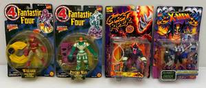 lot 40 image: Misc. 1990s Marvel Action Figures (NIB) Packaging Shows Signs Of  Wear