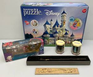 lot 57 image: Misc. Disney Collectibles & More (Some NIB) Packaging Shows Signs Of Shelf Wear