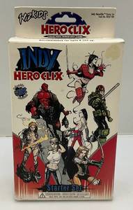lot 85 image: 2003 Indy HeroClix Starter Set WIzKids (NIB) Packaging Shows Signs Of Shelf Wear