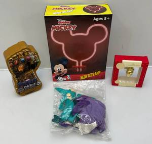 lot 127 image: Misc. Disney Collectibles Including Jack Skellington Ornament & More (NIB)