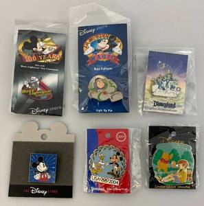 lot 126 image: Misc. Disney Collectible Pins Including Winnie The Pooh Limited Edition & More (NIP)
