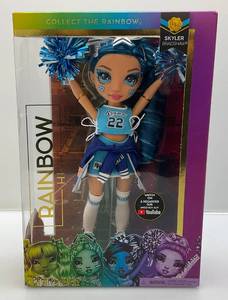 lot 132 image: Collectible Rainbow High CHEER Doll (NIB)