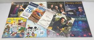 lot 134 image: Collectible Disney Twenty Three Magazines (In Protective Sleeves)