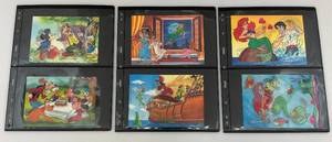 lot 138 image: 12 Misc. Collectible Disney 3D Postcards (In Protective Sleeves)