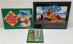 lot 193 image: Misc. TAZ & Lion King Collectibles