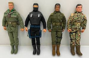 lot 195 image: Misc. Vintage 12 G I Joes