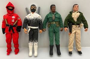 lot 197 image: Misc. Vintage 12 G I Joes