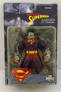 lot 219 image: DC Direct Superman Last Son Series 1 Bizarro Action Figure (NIB) Packaging Has Shelf Wear