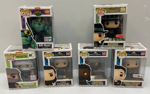 lot 238 image: Misc. Funko POP Figures Including Thor & More