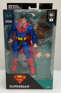 lot 240 image: Mcfarlane Toys Digital Superman Action Figure (NIB)