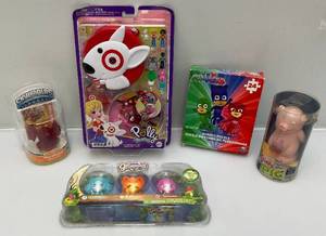 lot 243 image: Misc. Miniature  Toys (NIB) Packaging Has Shelf Wear