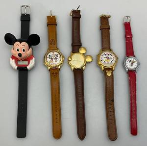 lot 267 image: Misc. Mickey Mouse Collectible Watches