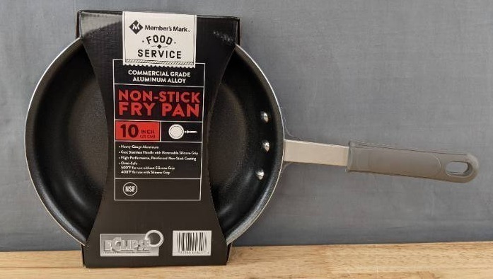 lot 40K image: Brand New Members Mark 10 Aluminum Nonstick Restaurant Fry Pan X