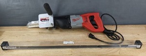 lot 2 image: Milwaukee Sawzall CenterFire Super Shear2 Open Cell Insulation Trimmer $736.99 Retail B