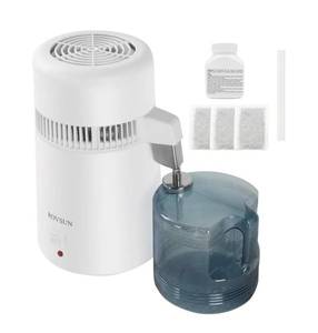 lot 109 image: New ROVSUN 1.1 Gallon4L Water Distiller Countertop Distilled Water Machine Purifier $79.99 Retail B