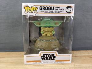 lot 12J image: Brand New Funko Pop Grogu Using The Force Star Wars #485 Figure V