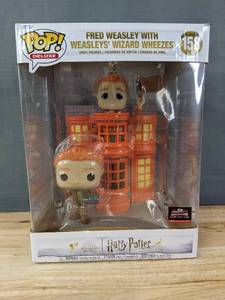 lot 36J image: Brand New Funko Pop Fred Weasley With Weasleys Wizard Wheezes Harry Potter #158 Figure V