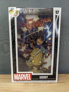 lot 42J image: Brand New Funko Pop Marvel Groot #12 Figure V