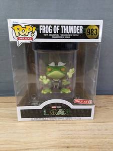 lot 60J image: Brand New Funko Pop Frog Of Thunder Marvel Studios Loki #983 Figure V