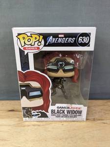 lot 90J image: Brand New Funko Pop Marvel Avengers Game Verse Black Widow #630 Figure V