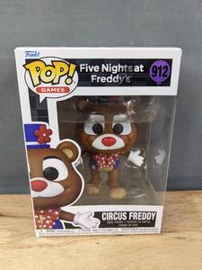 lot 132J image: Brand New Funko Pop Five Nights at Freddys Circus Freddy #912 Figure V