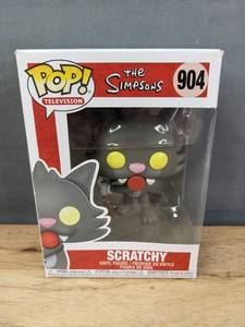 lot 144J image: Brand New Funko Pop The Simpsons Scratchy #904 Figure V