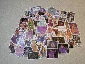 lot 406 image: 50 Total Brand New Taylor Swift Eras Tour Stickers P