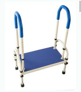 lot 126 image: Brand New FlexiStep Medical Bed Step Stool with Handles for Adults B