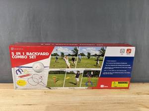 lot 56A image: Brand New MD Sports 5-in-1 Backyard Combo Set N