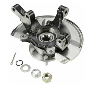 lot 172 image: Front Right Steering Knuckle Wheel Bearing Hub Assembly for 2008-2012 Dodge Caliber for 2007-2017 Jeep Compass for 2007-2017 Jeep Patriot 698-410 $83.99 Retail B