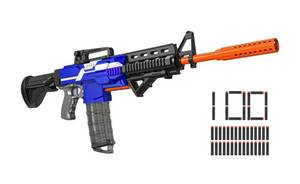 lot 53 image: Automatic Toy Gun Kids Automatic Toy Foam Blasters for 6-12 Year Old Kids & Teens Lake Blue B