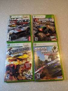 lot 454 image: 4 Total XBOX 360 Race Pro Monster Jam Path Of Destruction Stuntman Ignition Sega Rally Revo R