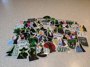 lot 427 image: 60 Total Brand New Wicked Stickers P