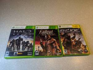 lot 443 image: 3 Total XBOX 360 Halo Reach Fall Out New Vegas GI joe The Rise Of Cobra R