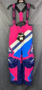 lot 61F image: Brand New FXR Cold Cross Pant Womens Size 14 Fuchsia Blue Navy $299 Retail G
