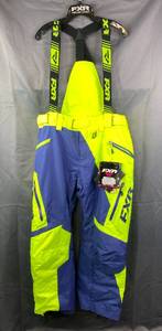 lot 16F image: Brand New FXR Vertical Pro Pant Womens Size 12 NavyHi Vis Green G