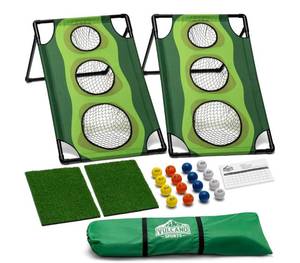lot 257 image: Brand New Par 1 Backyard Golf Cornhole Game $119.99 Retail B