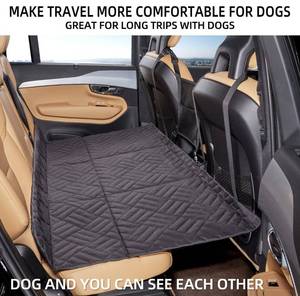 lot 259 image: New TLYZ Back Seat Extender Seat Cover for Dogs $79.77 Retail B