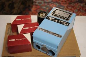 lot 13 image: STA-RITE Pump Model with 3 Dayton Capacitors