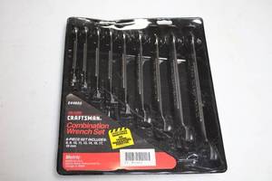 lot A-18 image: Craftsman 9-Piece Metric Combination Wrench Set
