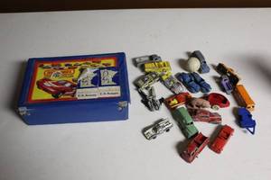 lot 35 image: Vintage Matchbox Cars Collection with Original Carry Case