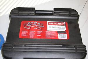 lot A-38 image: Craftsman 104-Piece Mechanics Tool Set with Ratches and Sockets