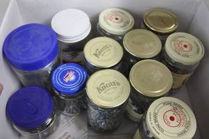 lot 111 image: Collection of Assorted Screws in Jars