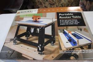 lot 125 image: Rockler Portable Router Table - Ideal for Job-Site Projects