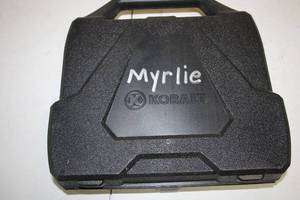 lot 128 image: Kobalt Tool Case with Yellow Latches
