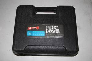 lot 142 image: Arrow PT50 Pneumatic Staple Gun with Case