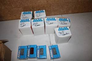 lot 146 image: Lot of 9 Boxes of Midwest Manufacturing Nails - Various Sizes and Coatings