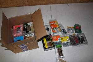 lot 148 image: Assorted Lot of Screws, Nails, and Anchors - Hardware Collection
